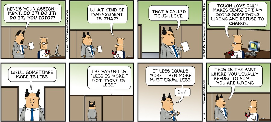 Dilbert Cartoon